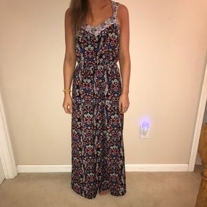 NWT printed maxi dress